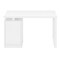 Homeroots 47" White Computer Desk With Three Drawers 489923 - alternate 8