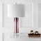 Jonathan Y Edward 27" Glass /Crystal LED Table Lamp, Rose Gold JYL1069B - alternate 8