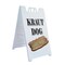 Signmission Kraut Hot Dog, A-Frame & 2 Decals Installed, Heavy-Duty Plastic Frame SBHD-D-2436-Kraut Hot Dog - alternate 1