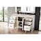 James Martin Vanities Addison 48" Single Vanity, Glossy White, w/ 3 CM Tajnar Eclos Top E444-V48-GW-3TJR - alternate 3