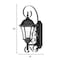 Homeroots Matte Black Swing Arm Lantern Wall Light 398605 - alternate 3