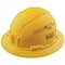Klein Tools Hard Hat, PC/ABS, 4-point Point Ratchet with Pivot, Type 1, Class C, Yellow 60262 - alternate 1