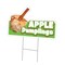 Signmission Apple Dumplings Die Cut Yard & Stake outdoor plastic coroplast window, C-DC-1216-Apple Dumplings19 C-DC-1216-DS-Apple Dumplings19 - alternate 1