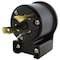 Ac Works Right Angle L5-30P Plug, 30A 125V Locking Male Connector, Industrial Grade, DIY Cord Repair ASEL530P - alternate 1