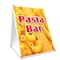 Signmission Pasta Bar, 36 Inch x 24 Inch A-frame Yard Sign, Plastic Sign SBC-2436-Pasta Bar - alternate 1
