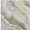 Homeroots 8' X 10' Gold And Silver Abstract Washable Indoor Outdoor Area Rug 618427 - alternate 8