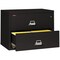 Fireking 31-15/16" W 2 Drawer Fire-Resistant Lateral File Cabinet, Black, Letter/Legal 2-3822-CBL - alternate 3