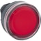 Schneider Electric Illuminated Push Button Operator, 22 mm, Red ZB5AW34 - alternate 1