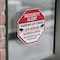 Signmission Security Alert Parking Lot Under 24, 4 inch X 4 inch, Vinyl Decal, 2PK OC-D-2PACK-4-116 - alternate 4