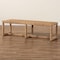 Bali & Pari Cipally Bohemian Seagrass and Mahogany Wood Accent Bench 251-13855-ZORO - alternate 8