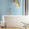 Apollo Tile Cirkel 11.46 in. x 12.4 in. Matte Blue Porcelain Mosaic Wall and Floor Tile 9.87 sqft/case, 10PK ORB88016LBLM - alternate 11