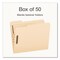 Pendaflex Manila Fastener Folders, 1/3-Cut Tab: Assorted, Expands 0.75", 2 Fasteners, Letter Size, 50PK 1006993 - alternate 7