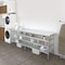 Amgood 24in D x 96in L Stainless Steel Table, Three Undershelves AMG WT-2496-3SH-Z - alternate 7