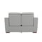 Homeroots 67in Gray And Brown Faux Leather Manual Reclining Loveseat 343910 - alternate 5