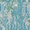 Homeroots 3' X 5' Teal Blue Ivory And Green Abstract Washable Indoor Outdoor Area Rug 600318 - alternate 9