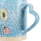 Gibson Home Sunbloom 4 Piece 15 Ounce Stoneware Mug Set in Assorted Colors 136621.01 - alternate 9