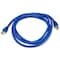 Monoprice STP Cable, 500MHz, 24AWG, Blue, 7ft 5901 - alternate 1