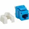 Tripp Lite CAT6 KEYSTONE JACK 4PPOE RJ45 BLUE TAA N238-001-BL-6A - alternate 1