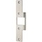 Locknetics Faceplate Kit, 7 15/16 in x 1 7/16 in, Round Corner, For Wood Applications, Satin Stainless Steel NCWFP-KIT-32D - alternate 1