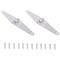 Prosource Strap Hinge, 2 mm Thick Leaf, Steel, 180 Range of Motion HSH-G04-C2PS - alternate 1