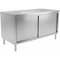 Amgood 24 in. x 60 in. x 35 in. Stainless Steel Enclosed Base Cabinet with Sliding Doors AMG CABINET EDC-2460-Z - alternate 1