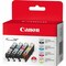 Canon Crtdgs, 6, Custm02,150 Photopaper, PK4 CLI221CLPK - alternate 1