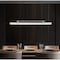 Z-Lite Benoit Brushed Nickel 1 Light Linear Chandelier 1959-54L-BN-LED - alternate 6