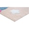 Homeroots 32" Pink And Yellow Cotton Unicorns Youthful Bath Rug 635395 - alternate 5