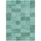 Homeroots 5' X 8' Blue And Aqua Geometric Washable Indoor Outdoor Area Rug 604894 - alternate 9