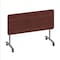 Correll Rectangle Premium Sit To Stand HPL Flip Top Table, 60 in W, 28 in to 38 in H, Particleboard Top FTS3060-20-14-20 - alternate 7