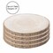 Vintiquewise Barky Natural Wood Slabs Rustic Ornament Slice Tray Table Charger 14 set of 4 QI003847-14.4 - alternate 1