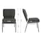 Flash Furniture Dark Gray Fabric Church Chair, PK4 4-FD-CH0221-4-SV-DKGY-BAS-GG - alternate 9