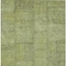 Homeroots 3' X 5' Fern Green And Artichoke Green Patchwork Washable Indoor Outdoor Area Rug 581593 - alternate 8