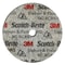 Scotch-Brite Deburr and Finish Pro Unitized Wheel, 9C Extra Coarse+, 3 in x 1/2 in x 3/8 in, 20PK DP-UW - alternate 3