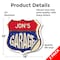 Signmission Jon's Garage, 18 inch X 18 inch, Vinyl Decal, 2PK SHI-D-2PACK-18-383-JON - alternate 5
