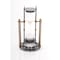Homeroots 4.5" X 4.5" X 8.5" Brass Revolving Sandtimer 364215 - alternate 7