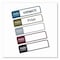 Avery Flexible Self-Adhesive Mini Name Badge Labels, 1 x 3.75, Hello, Assorted, 100PK 5154 - alternate 8