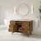 James Martin Vanities Laurent 48" Single Vanity, Honey Oak w/ 3 CM Carrara Marble Top 545-V48-HNO-3CAR - alternate 10