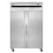 Koolmore 54 in. Two-Door Reach-In Freezer with Top-Mounted Compressor, 49 cu. ft. in Stainless-Steel KM-RIF-2D-SS-TM - alternate 1