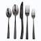 Gibson Elite Stonehenge 20 Piece Flatware Set in Black 79575.2 - alternate 6