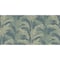 Advantage Rattan Teal Palm Wallpaper 4168-17731 - alternate 1