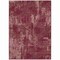 Homeroots 10' X 14' Burgundy And Ivory Geometric Washable Indoor Outdoor Area Rug 594532 - alternate 8