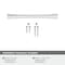 Amerock Pailou 3-3/4 inch (96mm) Center-to-Center Polished Chrome Cabinet Pull, 25PK 25VMP3732226 - alternate 3