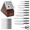 Henckels Graphite 20-pc Self-Sharpening Knife Set with Block, Brown 1011030 - alternate 8