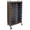 Omnimed Horizontal Cabinet Chart Rack(20 Binder Capacity 264562-WG - alternate 1