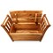 Homeroots 38in Natural Solid Wood Distressed Solid Wood Storage Bench with Flip Top 488869 - alternate 8
