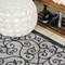Jonathan Y Madrid Vintage Filigree Textured Weave Light Gray/Black 3 ft. x 5 ft. Indoor/Outdoor Area Rug SMB107E-3 - alternate 8