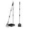 Furloo Dog Pooper Scooper Set. Heavy Duty Metal Tray, Rake & Spade, 38 in  Long Handle, Pet Waste Removal FLO3 - alternate 1