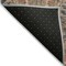 Homeroots 8' Khaki Terra Cotta And Black Round Damask Washable Indoor Outdoor Area Rug 603319 - alternate 8