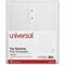 Universal Top Opening Poly Envelopes, 1.25 in. Expansion, Letter Size, Clear, 10PK UNV50790 - alternate 1